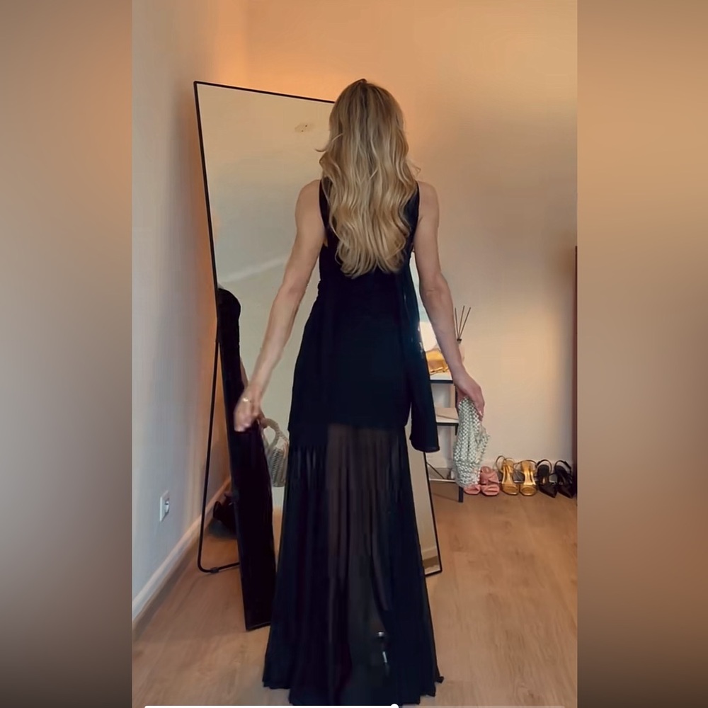 ZARA TRANSPARENT COMBINATION DRESS - Picture 7 of 16